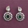 Kundan Classic Earring with Mehndi Plating