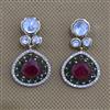 Kundan Classic Earring with Mehndi Plating