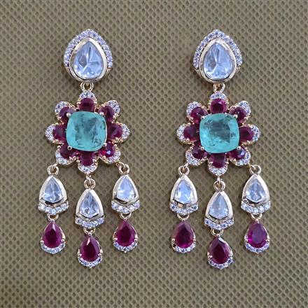 Kundan Classic Earring with Carat Plating