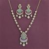 Kundan Choker Necklace with Mehndi Plating