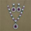 Kundan Classic Necklace with Mehndi Plating