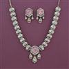 Kundan Classic Necklace with Mehndi Plating