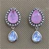 Kundan Classic Earring with Mehndi Plating