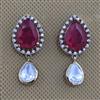 Kundan Classic Earring with Mehndi Plating