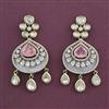 Kundan Classic Earring with Mehndi Plating