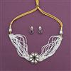 Kundan Classic Necklace with Mehndi Plating