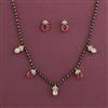 Kundan Classic Mangalsutra with Mehndi Plating