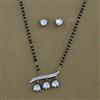 Kundan Classic Mangalsutra with Mehndi Plating