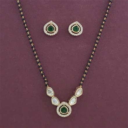 Kundan Classic Mangalsutra with Carat Plating