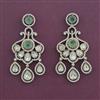 Kundan Classic Earring with Mehndi Plating