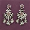 Kundan Classic Earring with Mehndi Plating