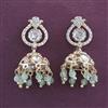 Kundan Jhumki with Carat Plating