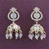 Kundan Jhumki with Carat Plating
