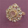 Kundan Adjustable Ring with Carat Plating