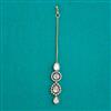 Kundan Classic Tikka with Mehndi Plating