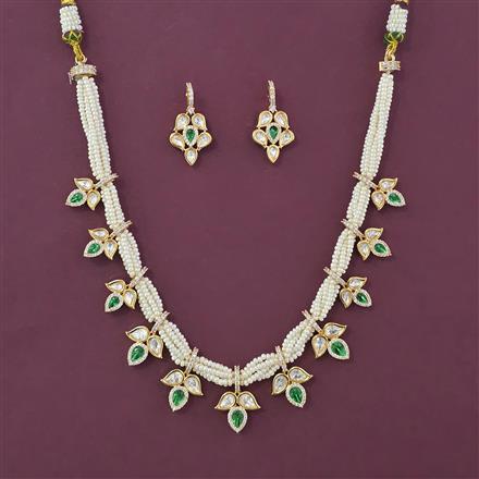 Kundan Classic Necklace with Carat Plating