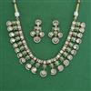Kundan Classic Necklace with Mehndi Plating