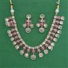 Kundan Classic Necklace with Mehndi Plating