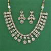 Kundan Classic Necklace with Mehndi Plating