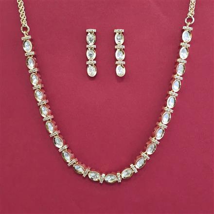 Kundan Classic Necklace with Carat Plating