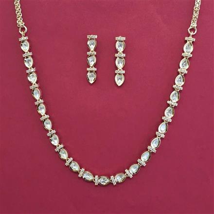 Kundan Classic Necklace with Carat Plating
