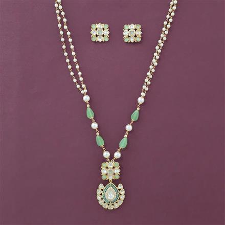 Kundan Classic Pendant Set with Carat Plating