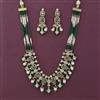 Kundan Classic Necklace with Mehndi Plating