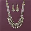 Kundan Classic Necklace with Mehndi Plating