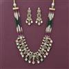 Kundan Classic Necklace with Mehndi Plating
