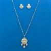 Kundan Classic Pendant Set with Carat Plating