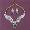 Kundan Choker Necklace with Mehndi Plating