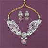 Kundan Choker Necklace with Mehndi Plating