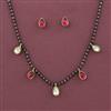 Kundan Classic Mangalsutra with Mehndi Plating