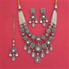 Kundan Classic Necklace with Mehndi Plating