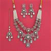 Kundan Classic Necklace with Mehndi Plating