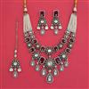 Kundan Classic Necklace with Mehndi Plating