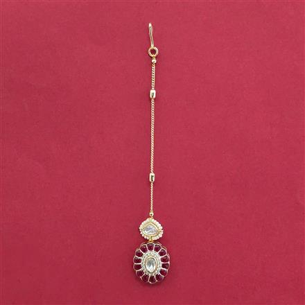 Kundan Classic Tikka with Carat Plating