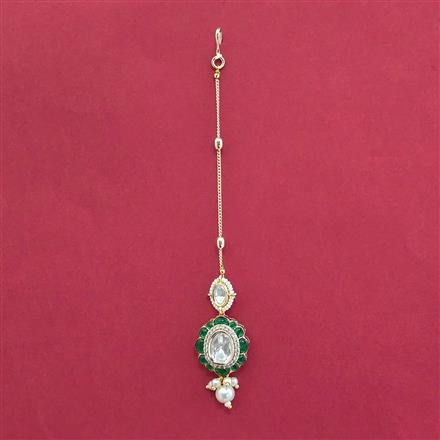 Kundan Classic Tikka with Carat Plating