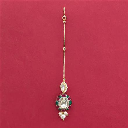 Kundan Classic Tikka with Carat Plating