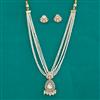 Kundan Pearl Necklace With Carat Plating