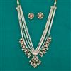 Kundan Pearl Necklace With Carat Plating
