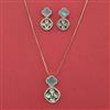 Kundan Classic Pendant Set with Carat Plating