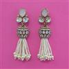 Kundan Classic Earring with Mehndi Plating