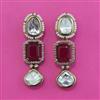 Kundan Classic Earring with Mehndi Plating
