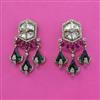 Kundan Classic Earring with Mehndi Plating