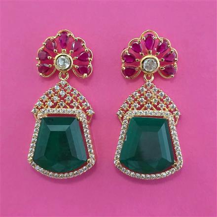 Kundan Classic Earring with Carat Plating