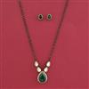 Kundan Classic Mangalsutra with Mehndi Plating