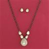 Kundan Classic Mangalsutra with Mehndi Plating