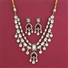 Kundan Layered Necklace with Mehndi Plating