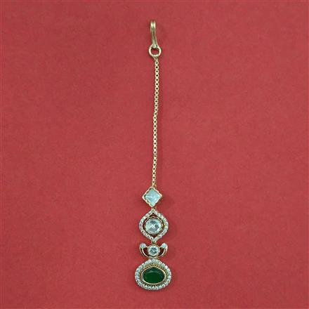 Kundan Classic Tikka with Carat Plating